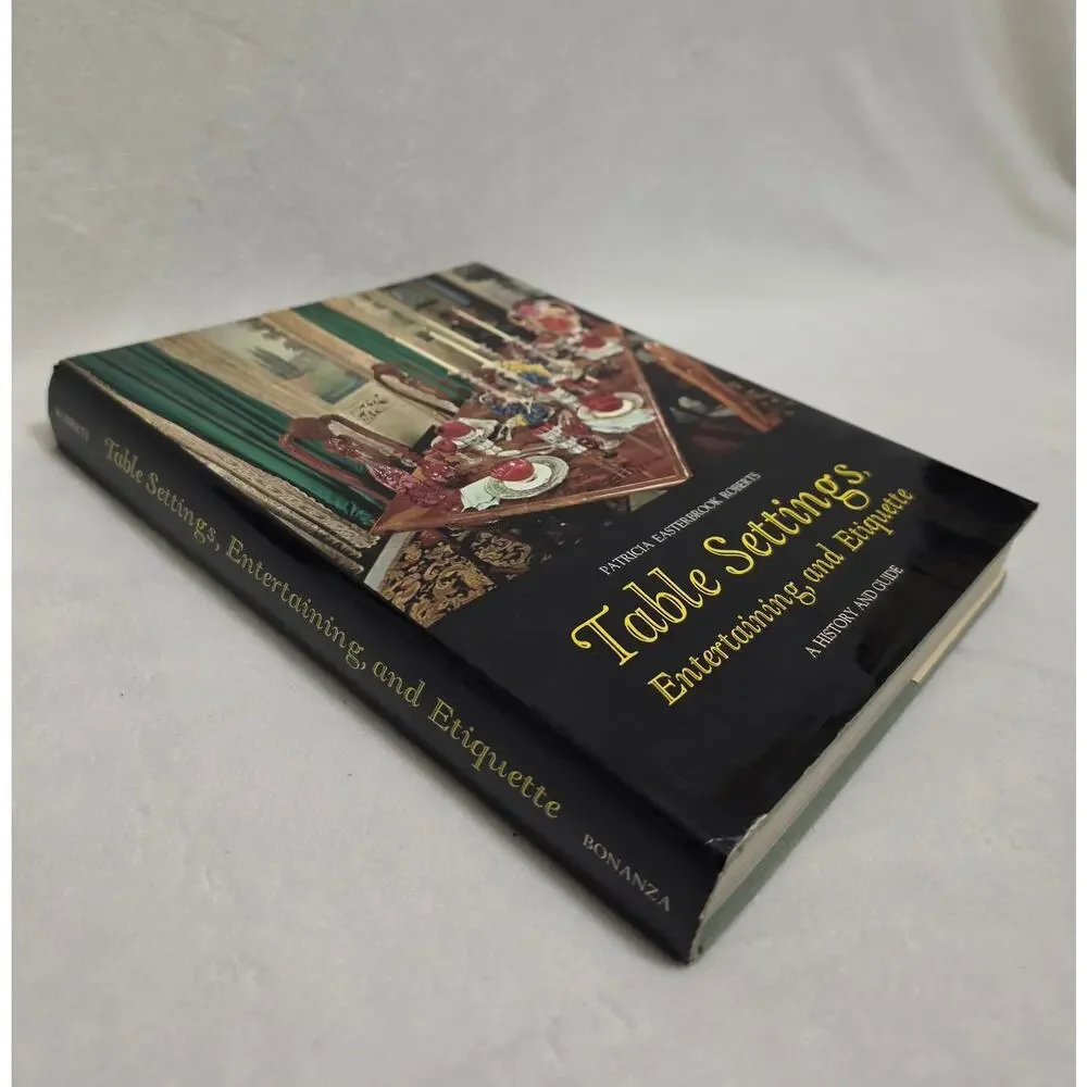 Vintage Table Settings Entertaining Etiquette Patricia Easterbrook Roberts 1967